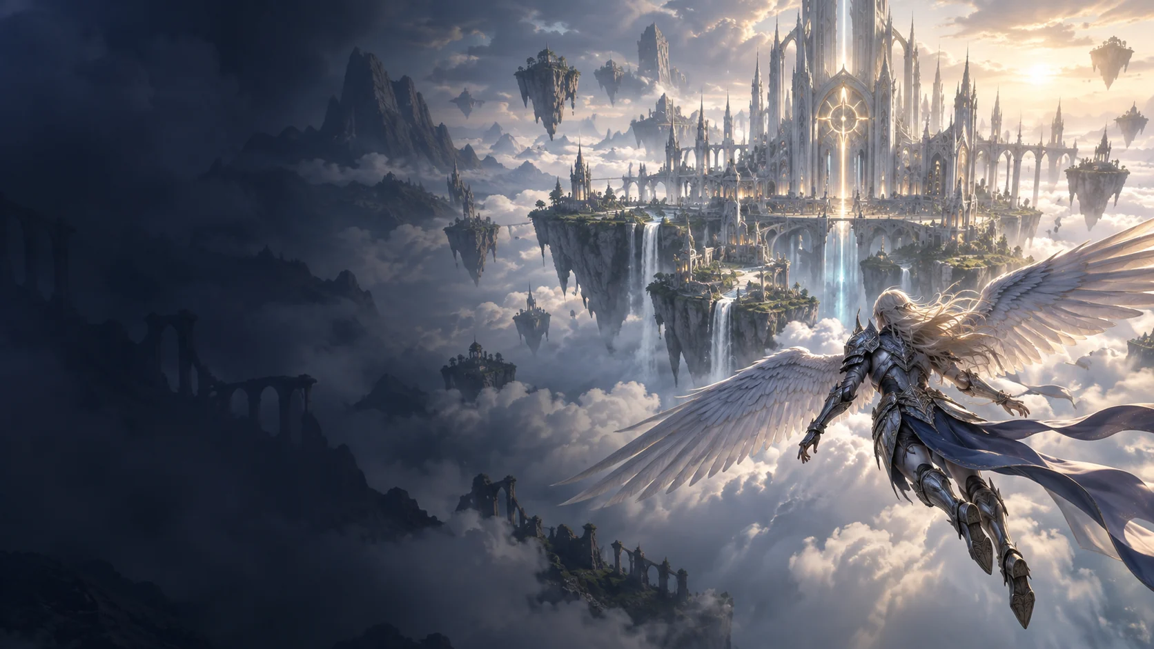 Atmospheric AI editorial artwork for AION 2